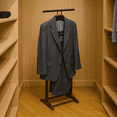 thumbnail image 4 of VL17014 Knight Valet with Extended Bar and Key Rack in Walnut, 4 of 7