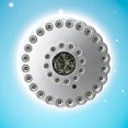 thumbnail image 4 of LEEYNEER High Brightness LED Umbrella Light Silver 1Pack 5.5x5.5x0.7In, 4 of 5