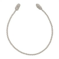 Haute Decor Decorative Garland Twist Ties, 6-Pack, 20-inch, Silver