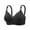 Black 1, variant on Annhoo Push up Bras for Women Basic Solid Wirefree Full Coverage Bras Casual Breathable Everyday Bras with Supportive