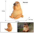 thumbnail image 1 of Oenux Wild Animals Simulation Rodent Marmot Mouse Model Squirrel Rat Chinchilla Action Figure Figurine Collection Cute Kid Toy, 1 of 10