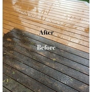 DeckMAX Composite & Wood Deck Cleaner, Concentrated Formula, Outdoor Use, Removes Dirt, Grease, Mold, Grime, and Algae Stains, 64 fl oz