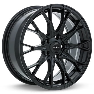 Ion 196 Wheel Rim 18x9 Black Machined 5x4.5 (5x114.3) & 5x127 (5x5