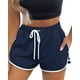 thumbnail image 1 of Pantalones cortos de entrenamiento para mujer con bolsillos Tie Dye Athletic Shorts Plain Lounge Shorts Adepaton WRMH-1340-4, 1 of 1