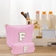 thumbnail image 2 of For Girls | Initial Makeup Bag Cosmetic Bag Travel Toiletry Bag Girlfriend Teacher Girl Teen Girl Trendy, 2 of 2