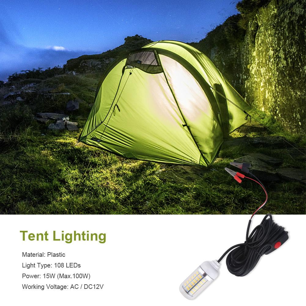 LYUMO 12V Outdoor LED Submersible Underwater Night Boat Fishing Light