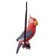 thumbnail image 5 of Perca artificial colgante de la estatuilla del pájaro en los ornamentos del jardín re DYNWAVEMX Estatua de loro artificial, 5 of 8