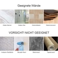 thumbnail image 3 of Toallero autoadhesivo de fácil instalación que ahorra espacio para baños, toallero de pared de diseño moderno resistente al agua, sin perforaciones, acero inoxidable SUS304 duradero, 3 of 5