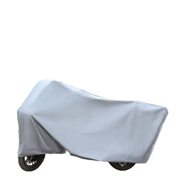 Motorcycle Cover 210D Oxford Fabric Motorcycle Covers - Motorcycle Polyester Cloth Moped Cover - Waterproof & Sunproof & Dustproof Protector for Outdoor