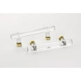 thumbnail image 6 of Emtek 86724US4 Modern Bar 4" Center To Center Cabinet Bar Pull From The Glass Collection -, 6 of 7