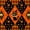 Orange Black, variant on Feelyou Kawaii Black Cat Twin Quilt Set, Halloween Diamond Pumpkin Twin Coverlet Set, Orange Black, 2 Pieces, 1 Comforter and 1 Pillowcase
