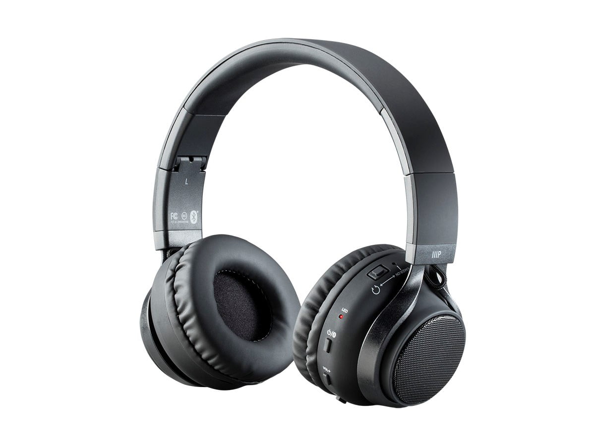 Monoprice 2-in-1 Bluetooth Wireless Headphones With External Speakers