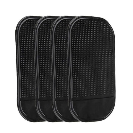 4pack Magic Car Grip Pad Non Slip Sticky Car Dashboard Adhesive