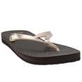 thumbnail image 2 of Sanuk Womens Yoga Spree 4 Metallic Flip Flops Casual Shoes, 2 of 7