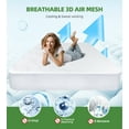 thumbnail image 3 of RestGuard Waterproof Mattress Protector Queen, Bamboo Mattress Cover, Breathable 3D Air Fabric Cooling Mattress Pad Bed Cover Smooth Soft Noiseless Washable, 8''-21'' Deep Pocket, 3 of 8