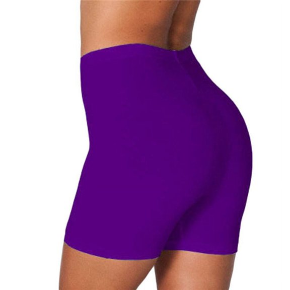Women's yoga shorts waist abdomen control exercise slim