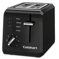 thumbnail image 2 of Cuisinart 2-Slice Compact Toaster | Black, 2 of 4