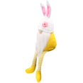 thumbnail image 2 of Conejito De Pascua, Muñeco De Peluche A Rayas, Conejos De Peluche, Juguete De Primavera, Figurita De Pascua, Elfo, Enano, Decoración Del Hogar, Regalo De Pascua sonducket HA047018-02, 2 of 5