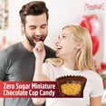 thumbnail image 4 of Zero Sugar Miniatures Dark Chocolate, 2 Pound Reese'sZero Sugar Peanut Butter Cups Delights, Indulgent Dark Chocolate Peanut Butter Cups For Enjoyment, Perfect For Snacking, Parties, and Gifts, 4 of 5