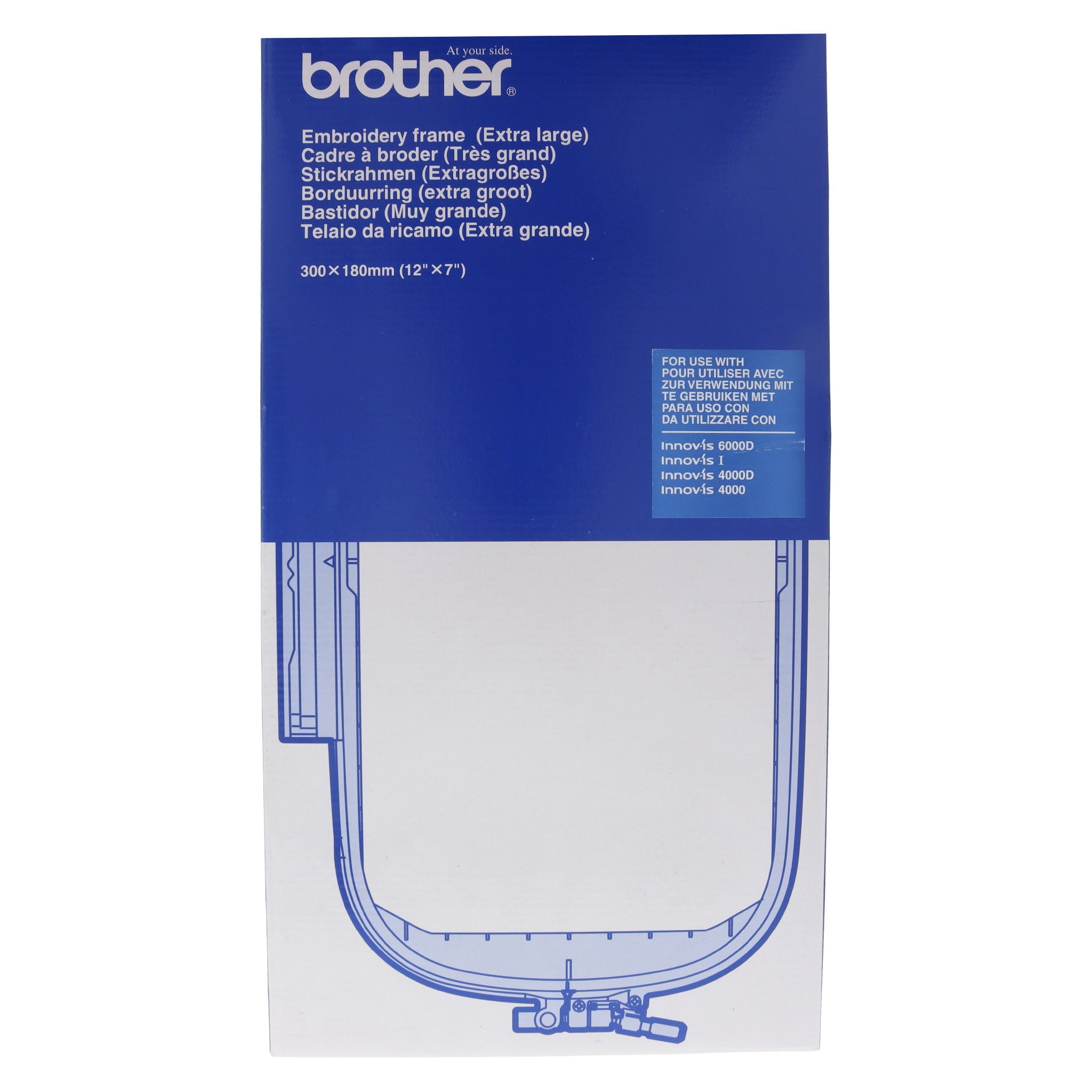 Embroidery Hoop (7" x 12"), Brother #SA440