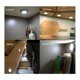 thumbnail image 5 of Luz LED inalámbrica con sensor de movimiento para armario, escaleras, pasillo, cocina, dormitorio (3 piezas) (luz blanca concha plateada), 5 of 5