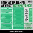 thumbnail image 4 of NAKED Mass - Chocolate Vegan Weight Gainer - 8Lb Bulk, GMO Free, Gluten Free, Soy Free & Dairy Free. No Artificial Ingredients - 1,280 Calories - 11 Servings, 4 of 10