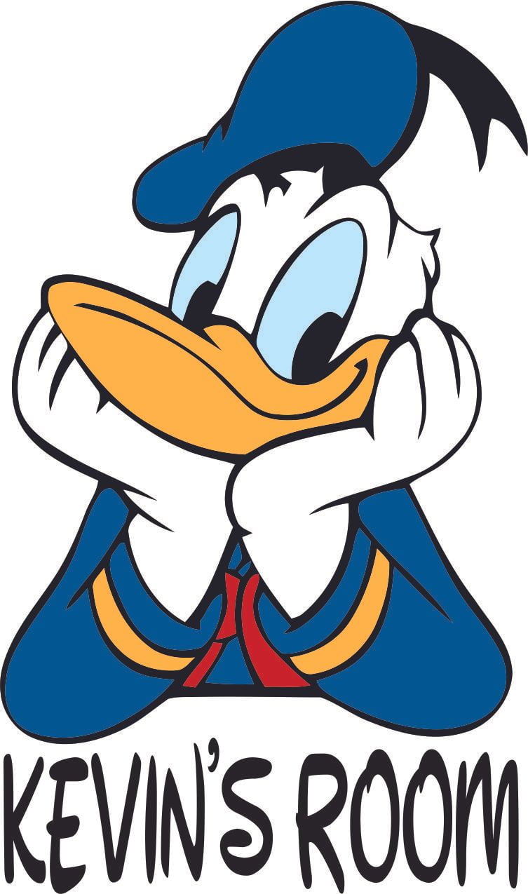 steek helder Gehoorzaam Donald Duck Ducks Cartoon Disney Customized Wall Decal - Custom Vinyl Wall  Art - Personalized Name - Baby Girls Boys Kids Bedroom Wall Decal Room  Decor Wall Stickers Decoration Size (40x20 inch) - Walmart.com