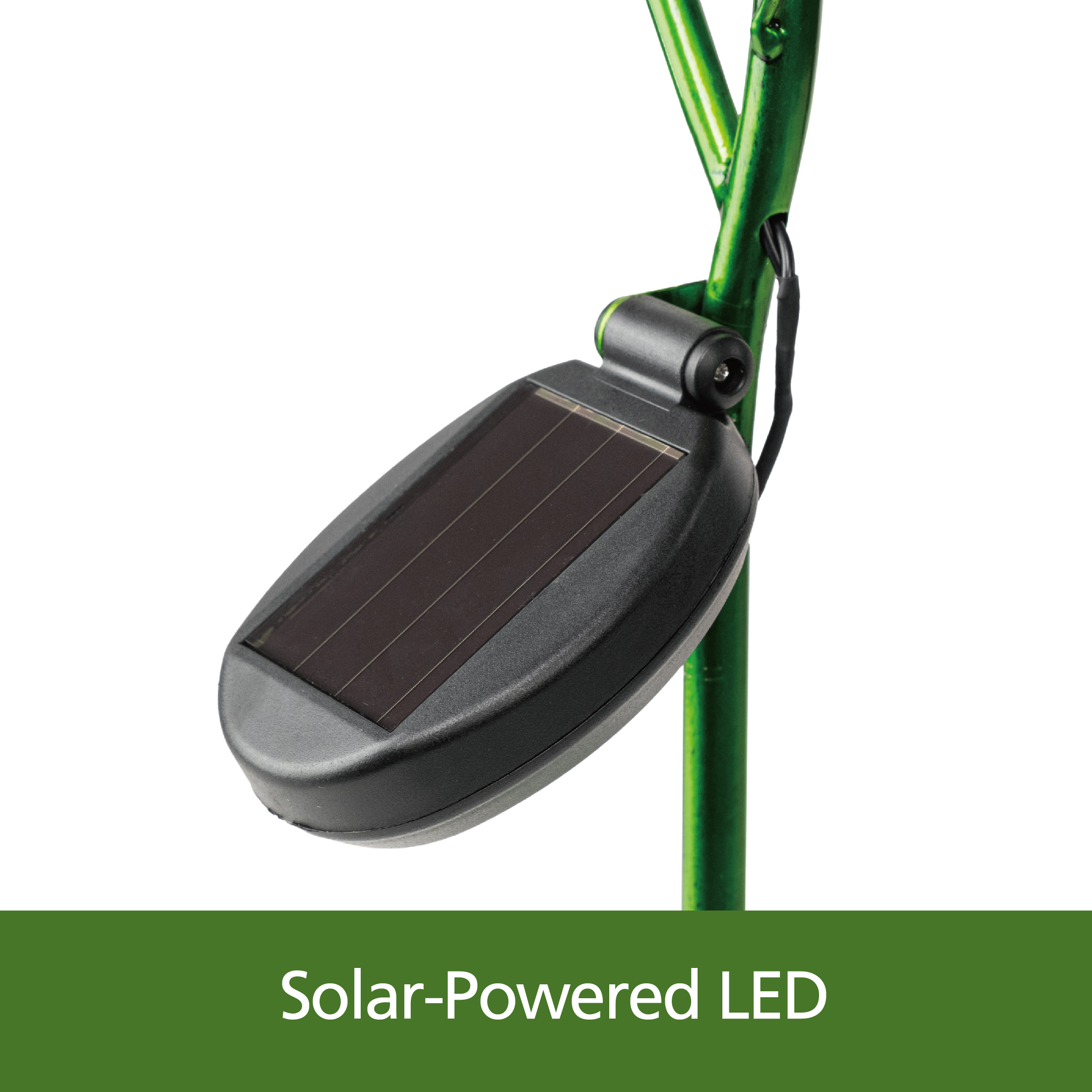 Mainstays Solar Hummingbird Garden Stake with LED Light for Outdoor Décor