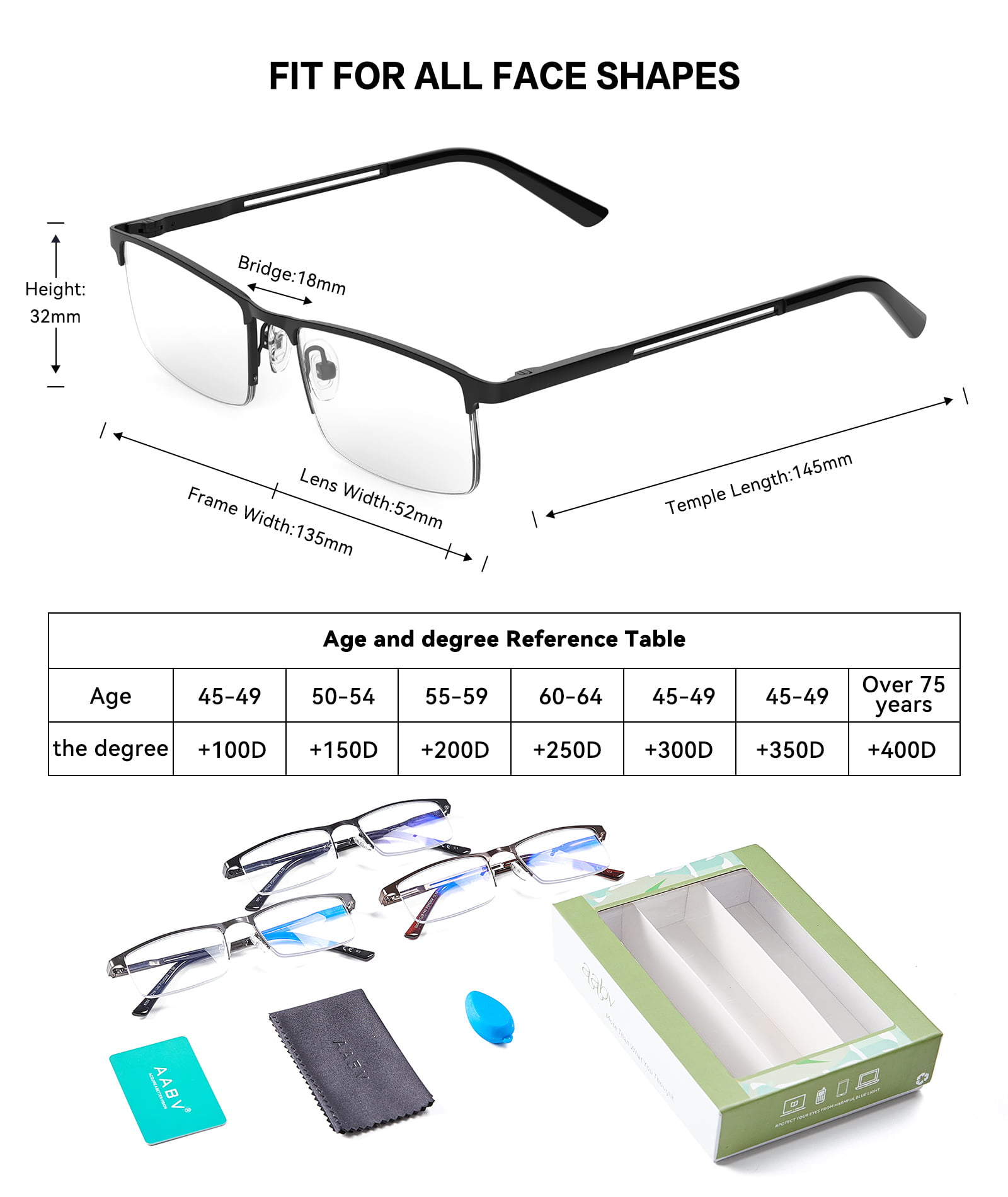High strength quality Jewelers wire reading glasses 3.5 3.75 4 4.5 5.0 5.5  6.0