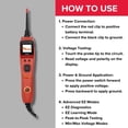 thumbnail image 5 of Power Probe PP3EZREDCS Circuit Tester with Learning and Diagnostics Mode for Easy Automotive Electrical and Component Testing for 12 to 24 Volts Electrical Systems – Tool Only, 5 of 6