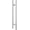 Silver, variant on Gamvdout barn Door Handle Brushed Stainless Steel Push Door Handle H-Shape/Ladder Style Back to Back Barn Handle Set 24/32/39/47" Length Shower Door Grab Bar)