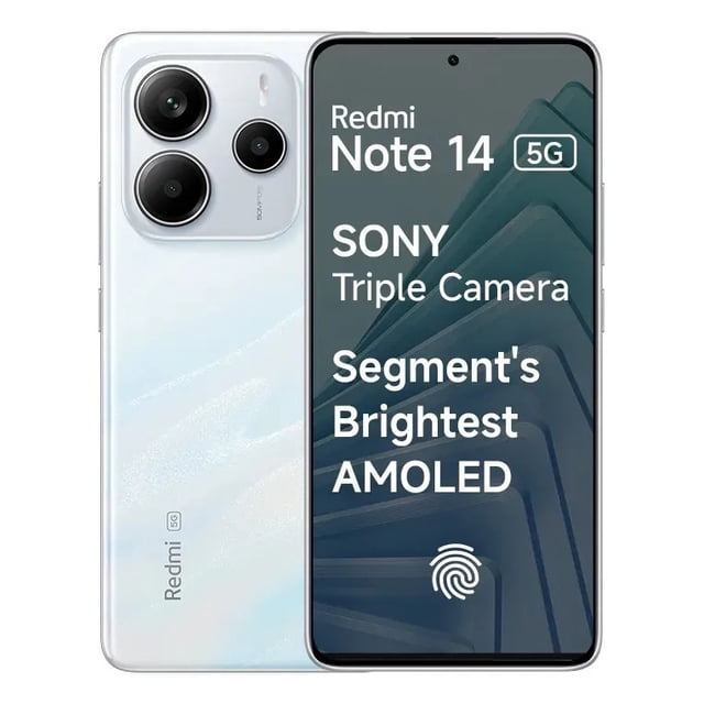 Xiaomi Redmi Note 14 5g 8gb 256gb Mystique White Dual Sim Cámara Ia De 50 Mp