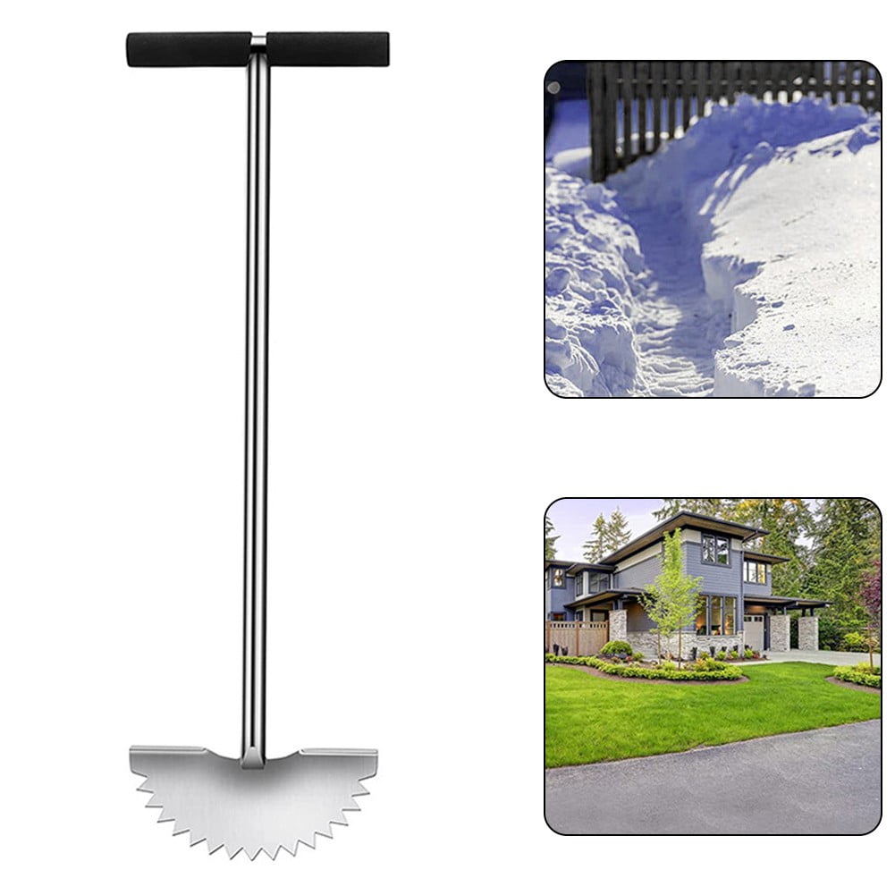 Lawn half moon trimmer for sidewalk, landscaping, garden lawn trimming