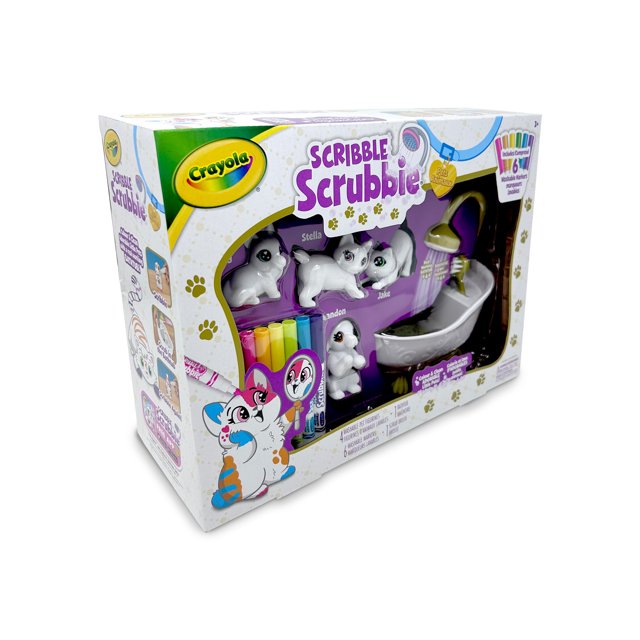 Crayola Scribble Scrubbie Pets Scrub Tub Playset