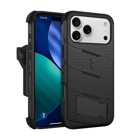 ZIZO BOLT Series MagSafe Case For iPhone 6.9 Pro Max Compatible with iPhone 17 Pro Max - Black