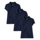 thumbnail image 1 of Polo The Children's Place para niñas, azul marino, 3 unidades, talla XXL, 1 of 2