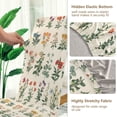 thumbnail image 5 of Yayeee 4 Pack Dining Chair Covers Stretch Parson Chairs Slipcovers Seat Protector, Red Floral, 5 of 6