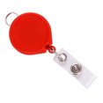 thumbnail image 1 of CSChome ID Badge Clip Ultra Light Retractable Name Reel: Adjustable Badge Holder with Smooth Edge, 1 of 7