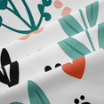 thumbnail image 4 of Manfei Kawaii Cow Shower Curtain 72Wx72L,Floral Animal Bathroom Curtain, 4 of 6
