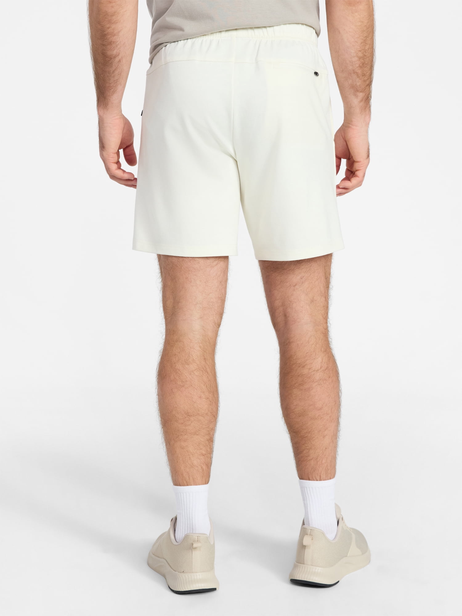 Athletic Works Men's and Big Men's Ponte Knit Shorts, Sizes XS-5XL