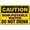 Warning Sign 3, variant on Caution No Smoking No Open Flames Spanish Sign, 8"x12" Metal Sign with Icon, Danger Warning Sign for Man Cave Yard Indoor Outdoor