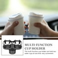 thumbnail image 4 of Miangastore Vehicle-mounted Cup Expander Outdoor Cup Extender Dual Slots Water Cup Rack Car Accessory, 4 of 8