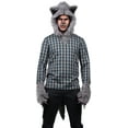 thumbnail image 2 of Seeing Red Men's Bark At The Moon Big Bad Werewolf Wolf Costume Small 42-46, 2 of 2