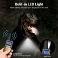 thumbnail image 3 of LOVEVER Dog Training Collars  Dog Shock Collar with Remote 2600 Feet  3 Modes Beep Vibration Shock  IPX7 Waterproof  LED Light  USB Charging  Dog Bark Collar for Training Small Medium Lar, 3 of 10