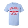 thumbnail image 2 of Wild Bobby City of New Jersey Hockey Fantasy Fan Sports Men's T-Shirt, Light Blue, X-Large, 2 of 5
