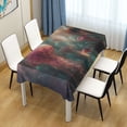thumbnail image 3 of Yayeee Tablecloths for Rectangular Tables 54 x 54 inch Party Table Cover, Psychedelic Forest, 3 of 6