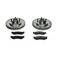thumbnail image 3 of PowerStop Front Z23 Evolution Sport Carbon-Fiber Ceramic Brake Pad and Drilled & Slotted Rotor Kit Fits: FORD LINCOLN Select Models K1916, 3 of 10