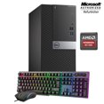 thumbnail image 1 of Dell Optiplex 5040 Gaming Tower Desktop Computer - Intel i5- 6500 AMD Radeon RX 550 4GB, 16 GB RAM, NEW 256GB SSD, DisplayPort, HDMI, DVI, Wi-Fi,Gaming Keyboard & Mouse - Windows 10 Pro, 1 of 3