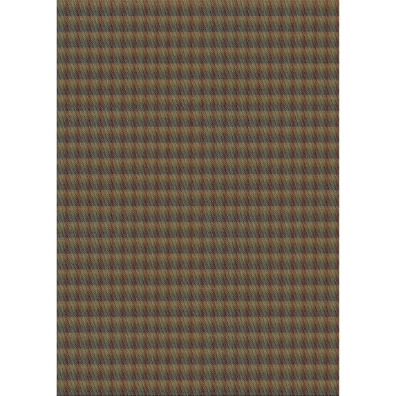 Ahgly Company Machine Washable Indoor Rectangle Transitional Sepia Brown Area Rugs, 7' x 10'