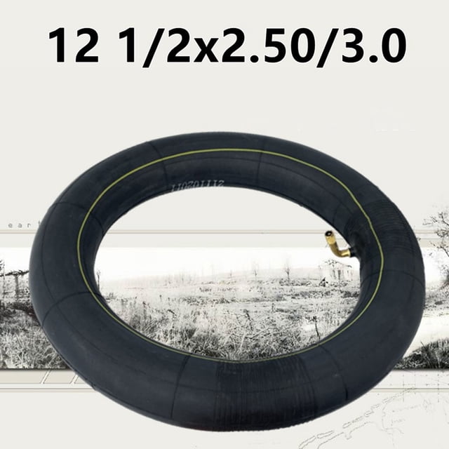 Lefu 12.5 x 2.50/3.0 (12-1/2 x2-1/2) Tire & Inner Tube Set Applicable Universal E-Bike Electric Scooters (Inner Tube)
